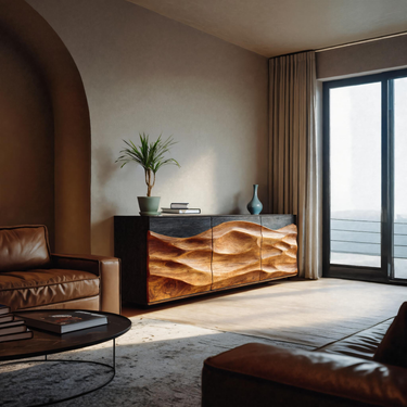 Contemporary Sideboard Storage For Dining Or Living Room