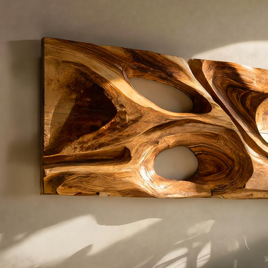 Artistic Wall Art With Multi Void Structure For Living Room