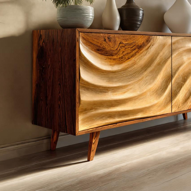 Contemporary Wave Sideboard For Modern Homes