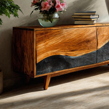 Modern Organic Sideboard For Living Room