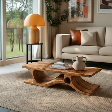 Contemporary Minimal Coffee Table For Living Room