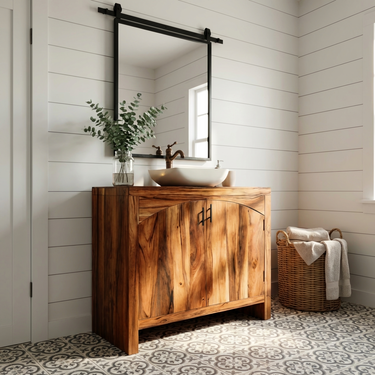 Rustic Bathroom Vanity For Bathroom Furniture