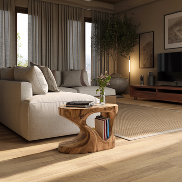 Modern Organic Side Table For Living Room Or Bedroom