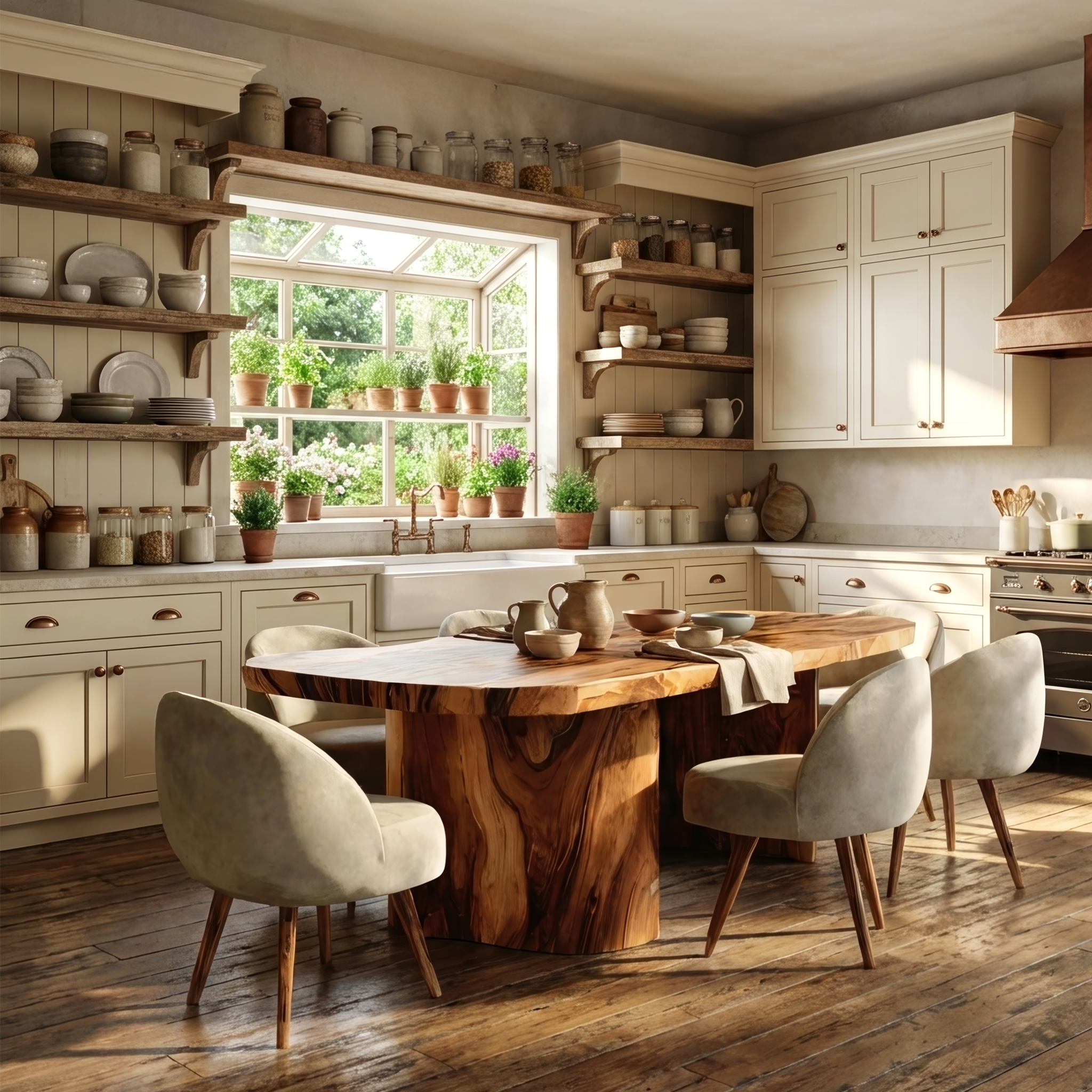 Modern Dining Table With Unique Base For Luxury Interiors – Roy Timber