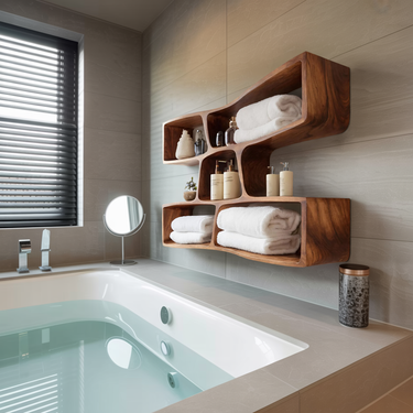 Minimal Wall Bathroom Storage For Bathroom Interior