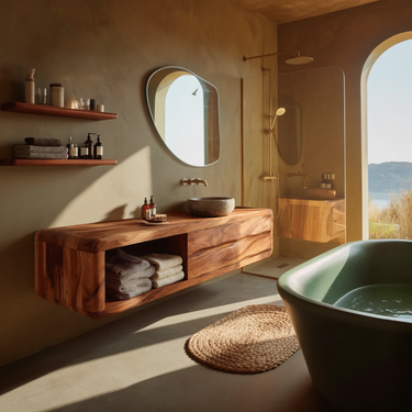 Contemporary Bathroom Vanity For Bathroom Space