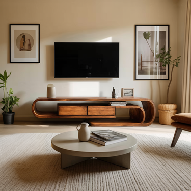 Modern TV Console For Modern Living Room Storage