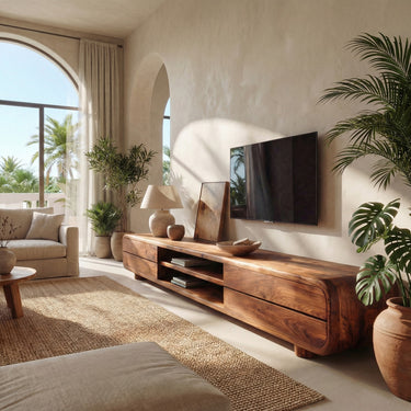 Modern TV Console For Living Room Decor