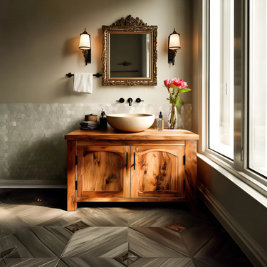 Contemporary Bathroom Vanity For Spa Or Bathroom Design