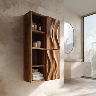 Contemporary Wall-Mounted Bathroom Cabinet For Bathroom
