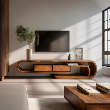 Modern TV Console For Modern Living Room Storage