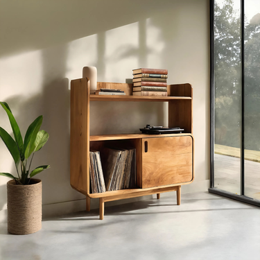 Elegant Turntable Cabinet For Music Lovers