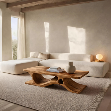 Contemporary Minimal Coffee Table For Living Room