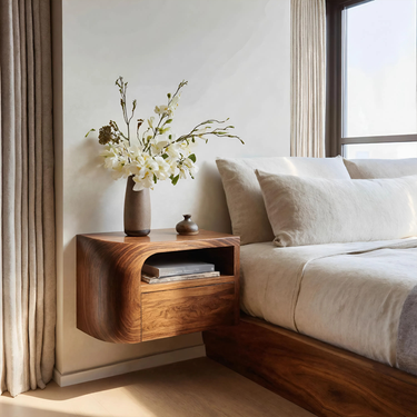 Modern Floating Nightstand For Bedroom