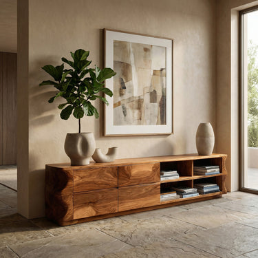 Quiet Luxury Modern Sideboard Cabinet For Living Room